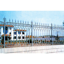 Чугунный забор / Литой декоративный жильный декоративный железный забор